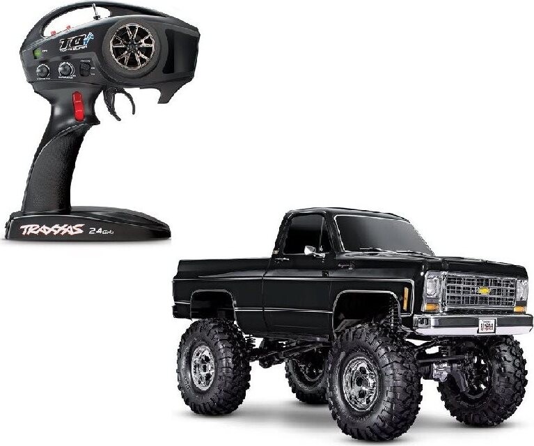 Traxxas TRX-4 Chevrolet K10 1979 TQi 1:10 RTR čierny
