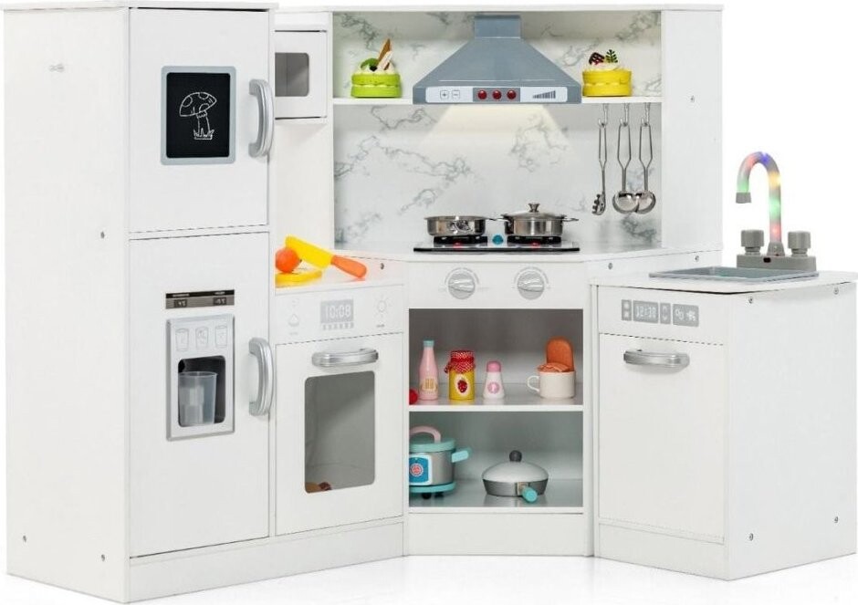 Costway Dětská rohová Maxi kuchyňka COOK