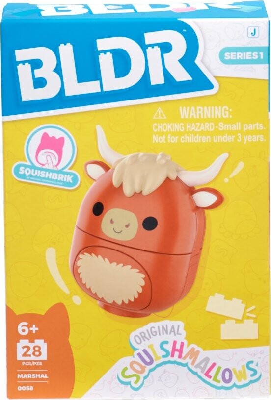 BLDR Squishmallows Býk Marshal