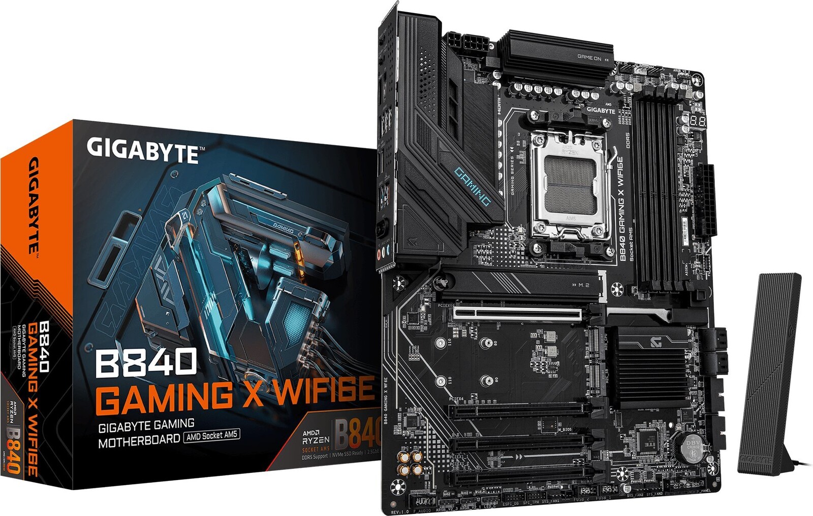 GIGABYTE B840 GAMING X WIFI6E