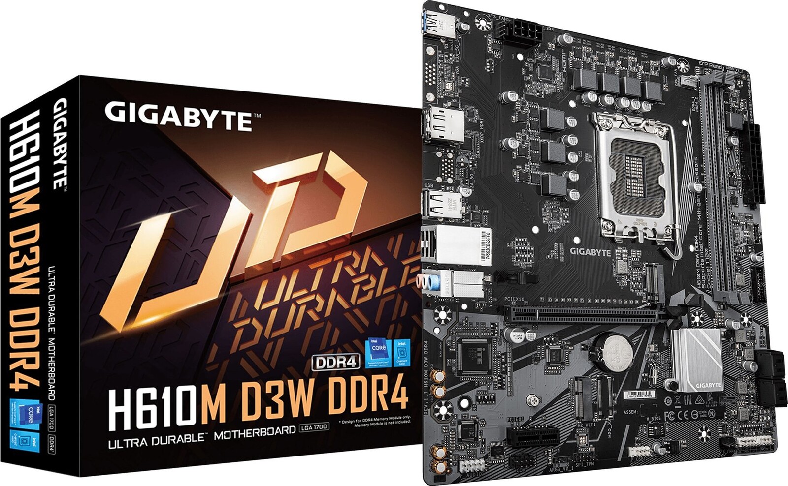 GIGABYTE H610M D3W DDR4