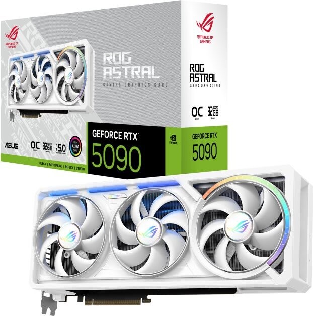 ASUS ROG ASTRAL GeForce RTX 5090 32G OC GAMING WHITE