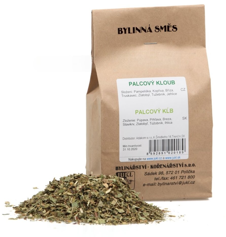 Jukel Bylinkový čaj Palcový kĺb 100 g