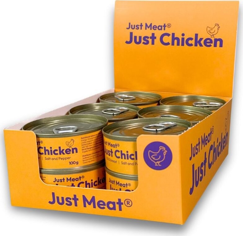 Just Meat Just Chicken 12× 100 g salt and pepper