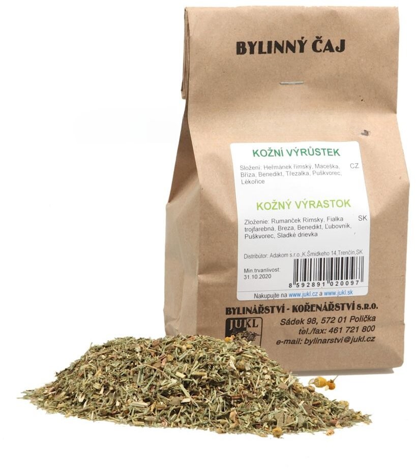 Jukel Bylinkový čaj Kožný výrastok 100 g