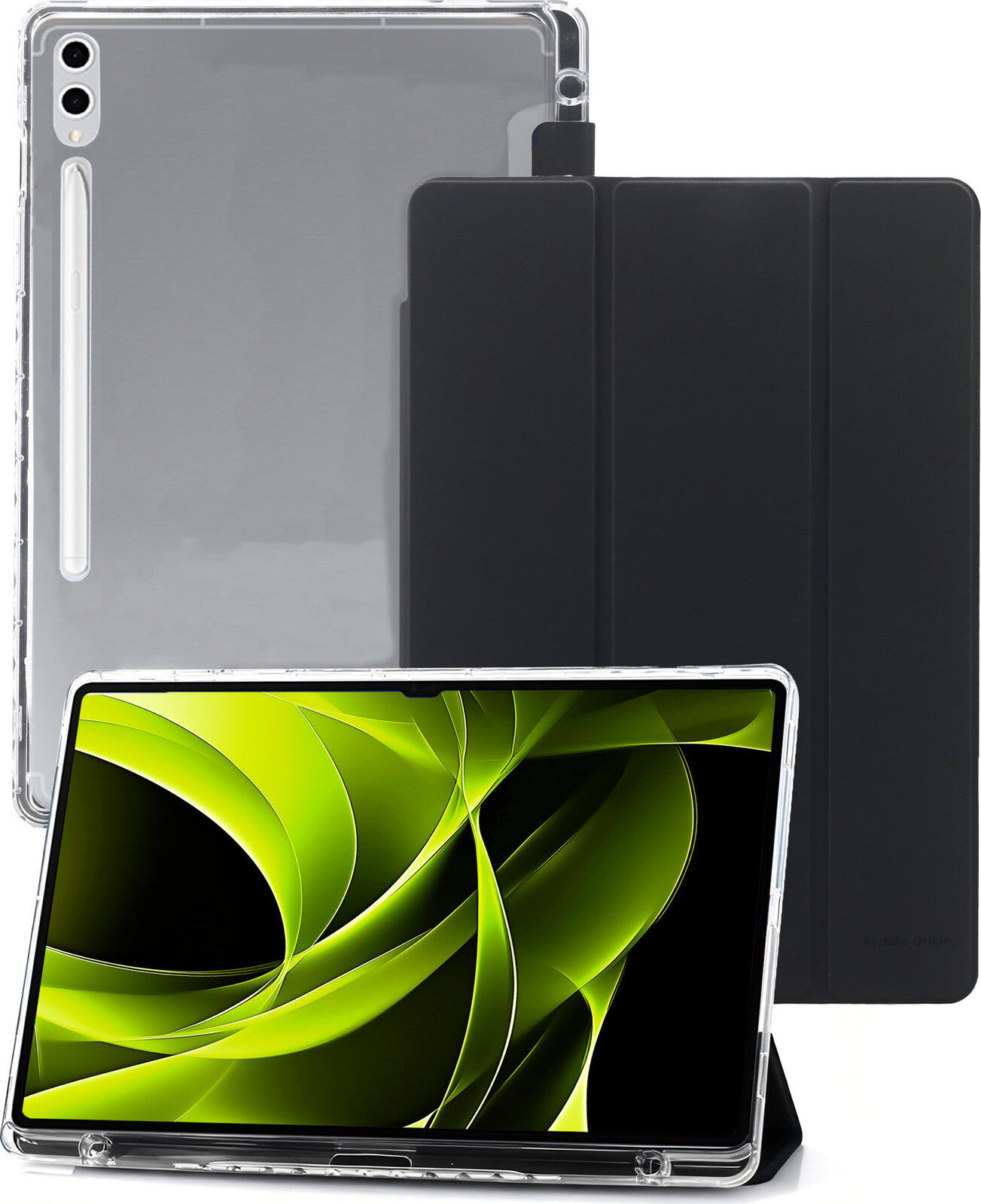 Mobile Origin Easy Tablet Case Transparent Galaxy Tab S10 Plus