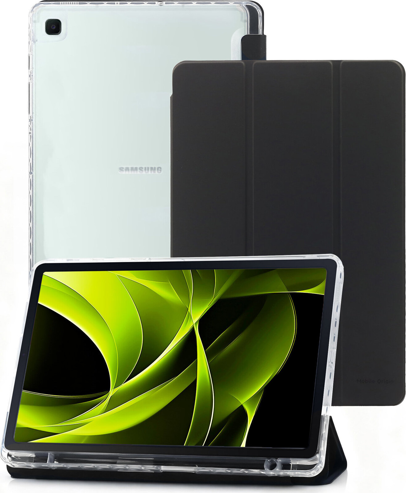 Mobile Origin Easy Tablet Case Transparent Galaxy Tab S6 Lite (2024)