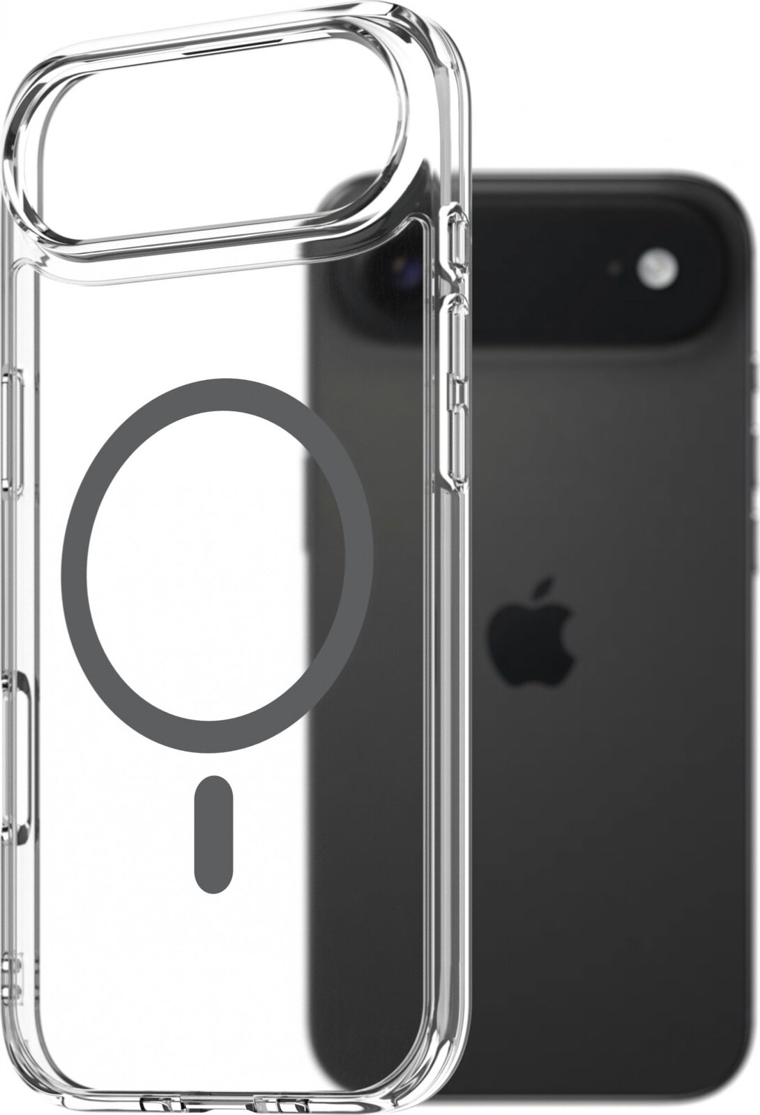 AlzaGuard Crystal Clear TPU Case Compatible with Magsafe pre iPhone Air – sivý