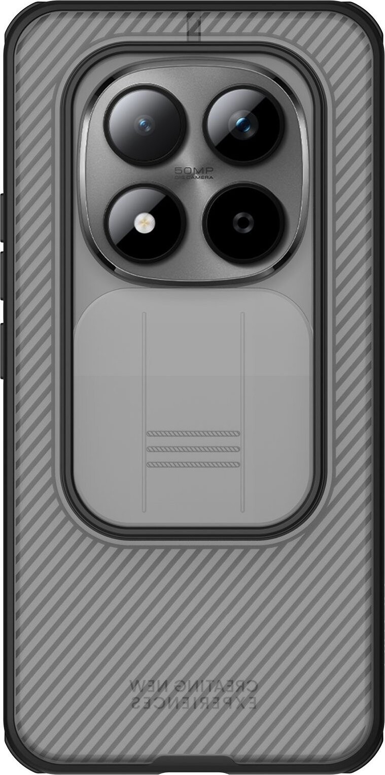 Nillkin CamShield PRO Zadní Kryt pro Xiaomi Redmi Note 15 Pro+ 5G Transparent Black