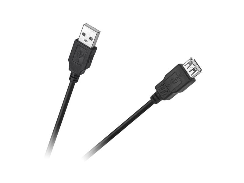 Kábel CABLETECH KPO4013 Eco-Line USB konektor/USB zdierka 1m