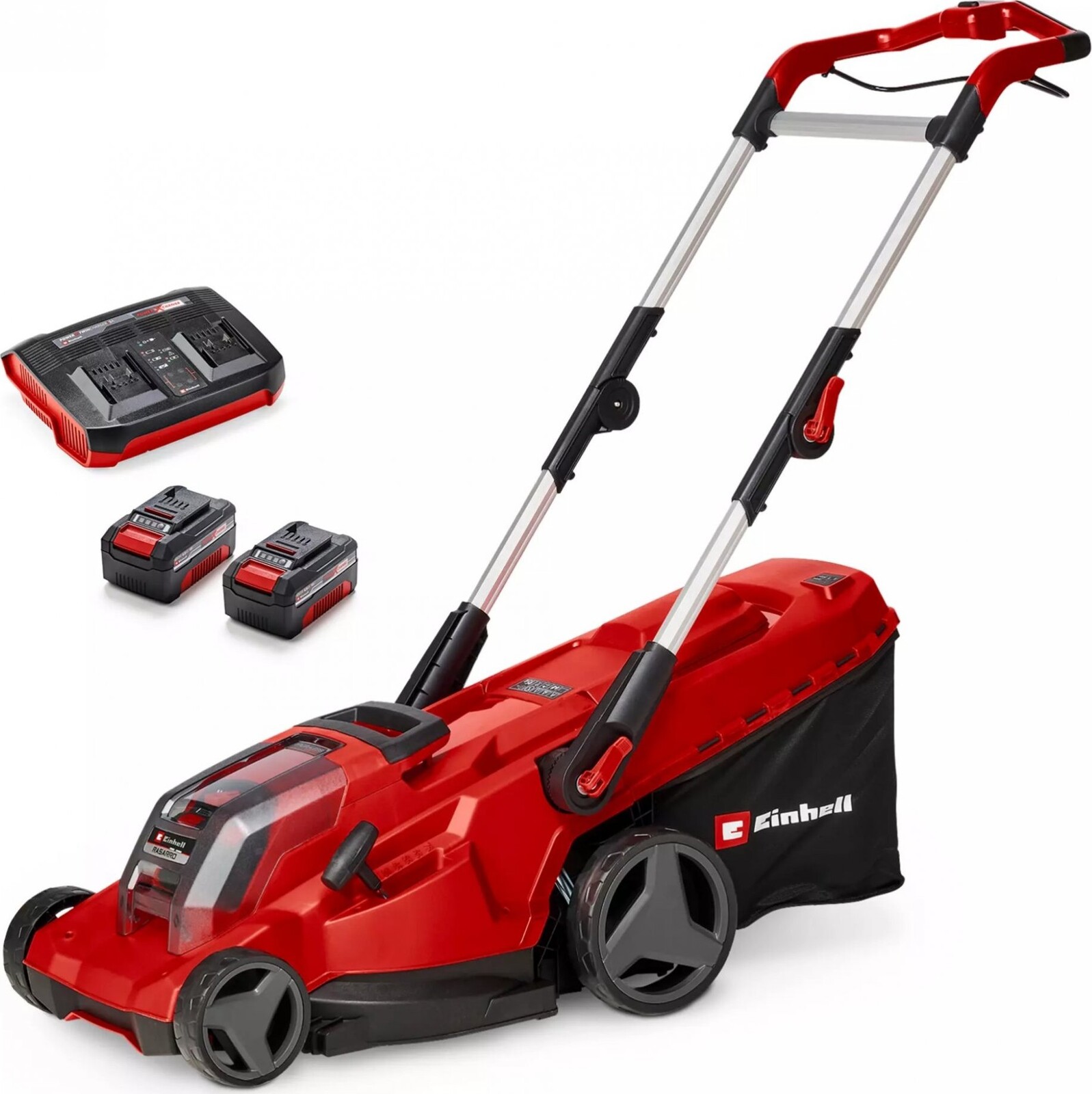 EINHELL Professional Kosačka na trávu AKU Rasarro 36/40 (2× 4,0 Ah), 3413278