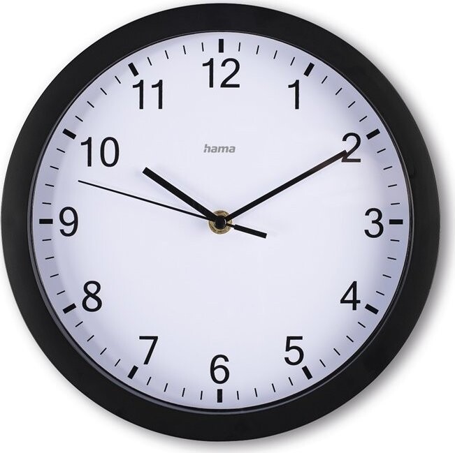 Hama Elba 25 cm, tichý chod, čierne