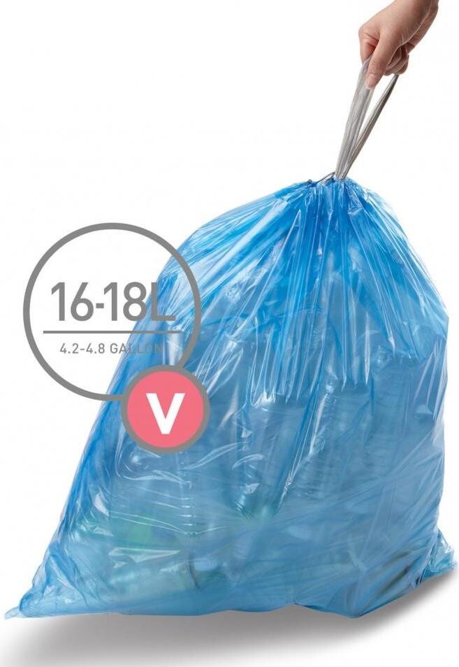 Simplehuman Zaťahovacie vrecká, 16 – 18 l, typ V, 20 ks
