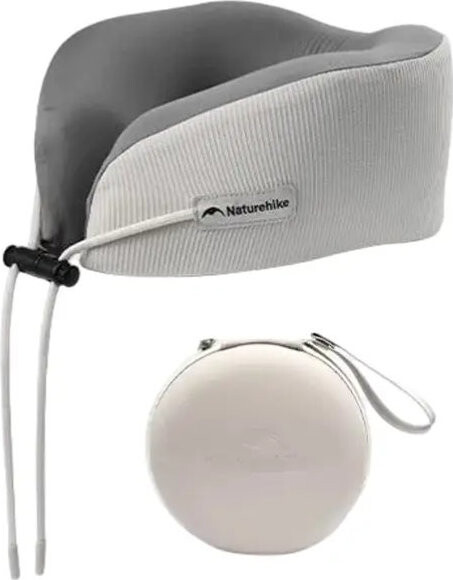 Naturehike cestovný vankúšik z pamäťovej peny sivý