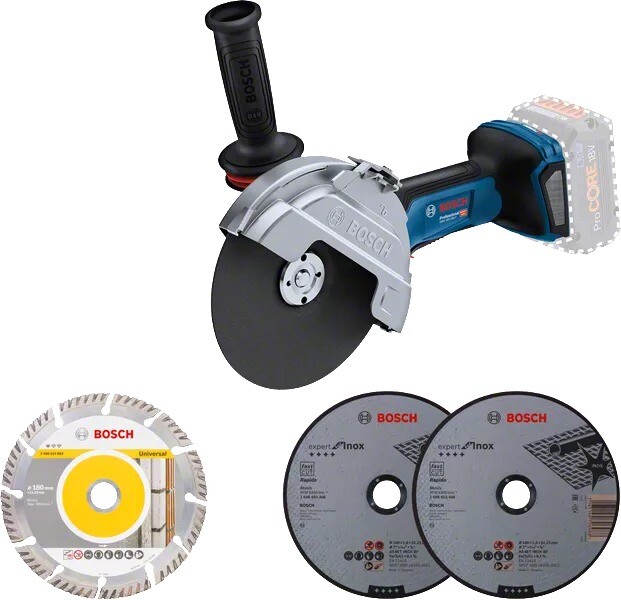 BOSCH Professional Uhlová brúska AKU 180 mm GWS 18V-180 P 0.601.9H6.L01 (bez AKU)