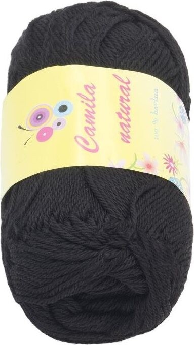 Camilla natural 50 g – 001 čierna