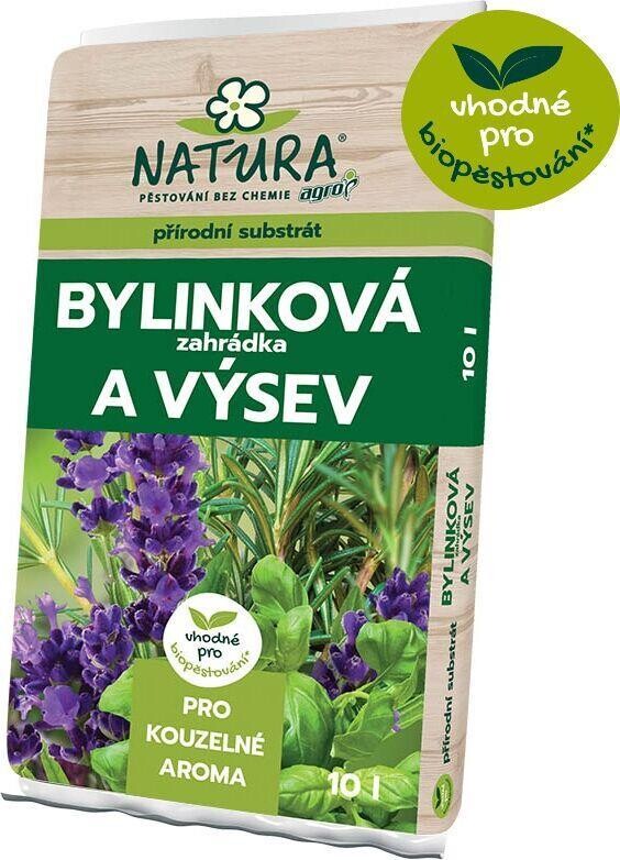 NATURA – Substrát, bylinková záhradka a výsev NATURA, 10 l