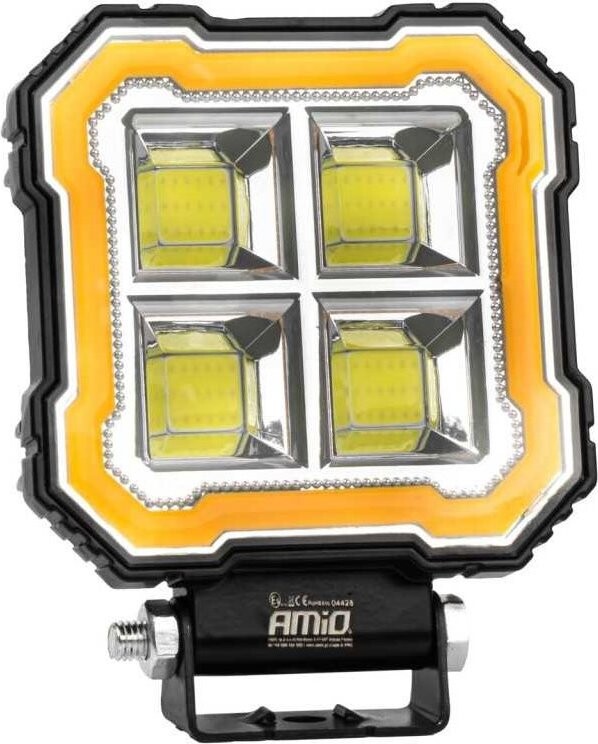 AMIO Světlomet LED pracovní hranatý 4800 lm
