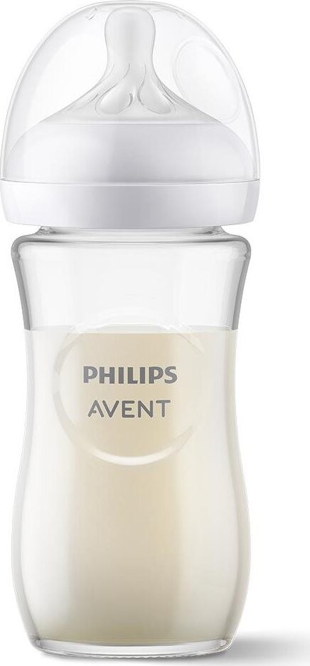 Philips AVENT SCY933/01 Fľaša Natural Response sklenená 240 ml, 3-6m, 1 ks
