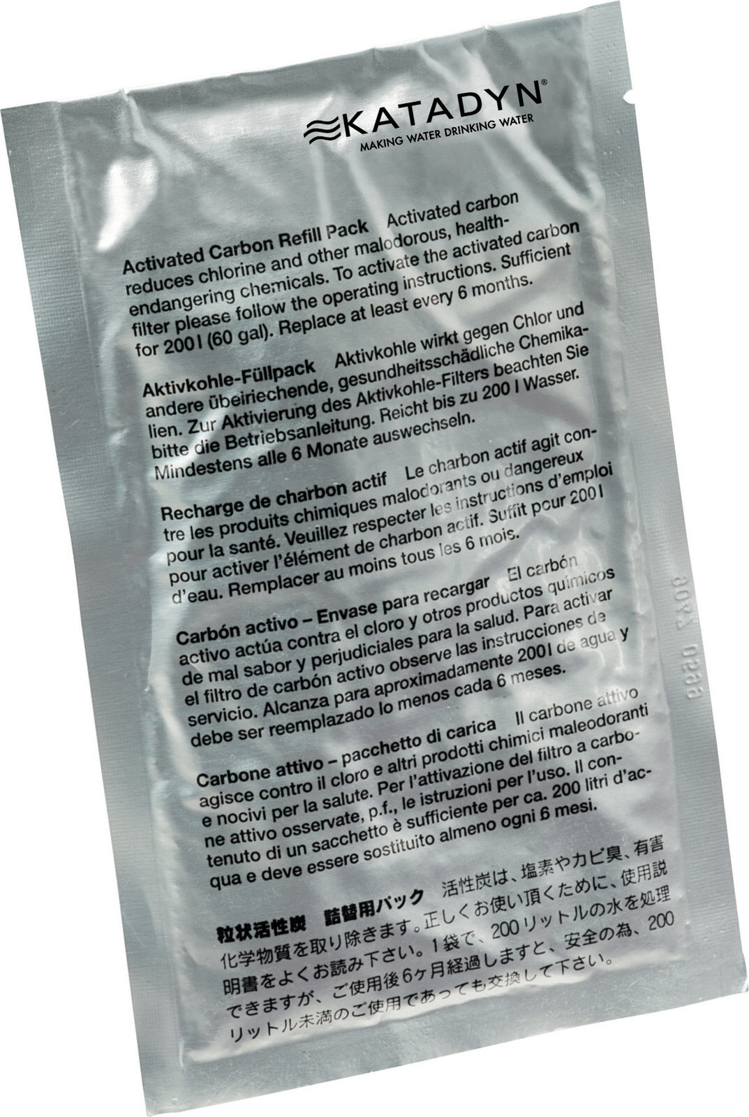 Katadyn Vario náhradní uhlíkový granulát 2 ks