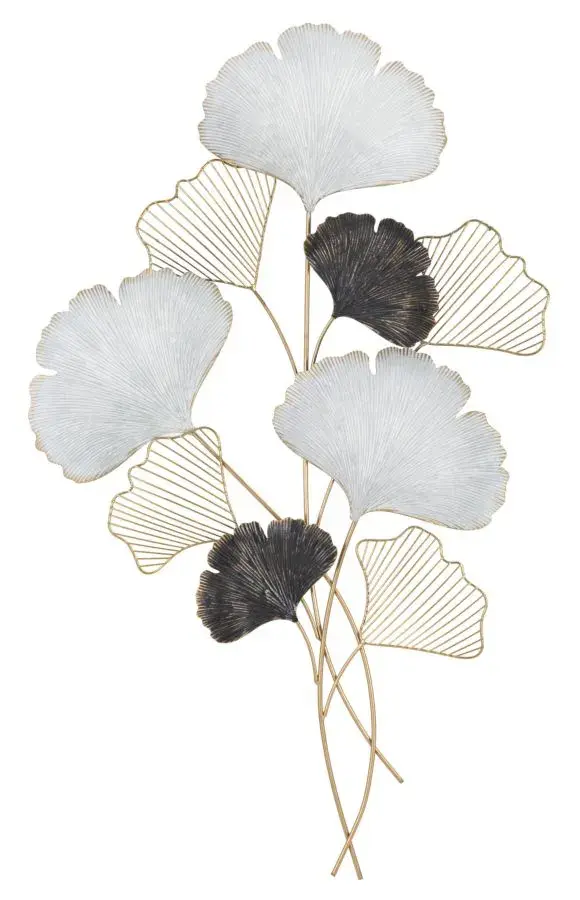 Kovová nástěnná dekorace Ory 66x109 cm vícebarevná