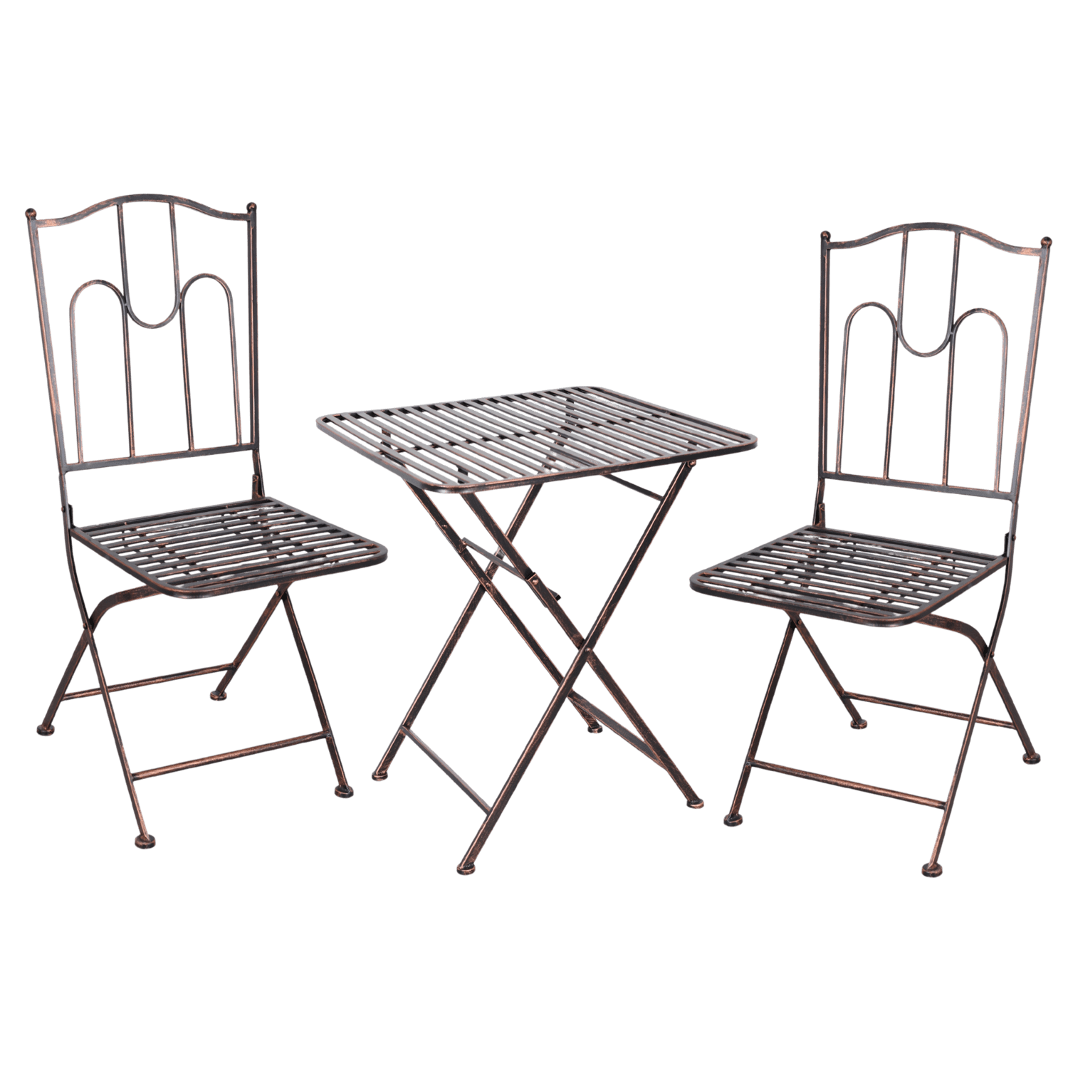 Sada zahradního nábytku Kisso antický bronz