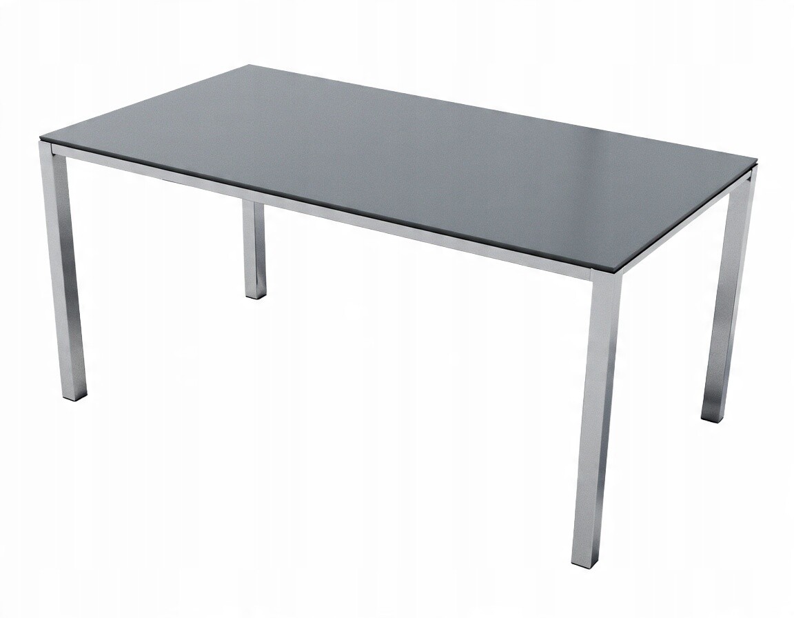 Zahradní stůl Alanda 150 cm tmavě šedý