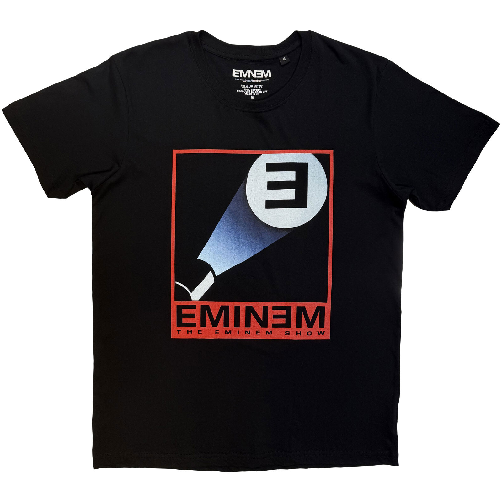 Eminem tričko E Light Čierna S