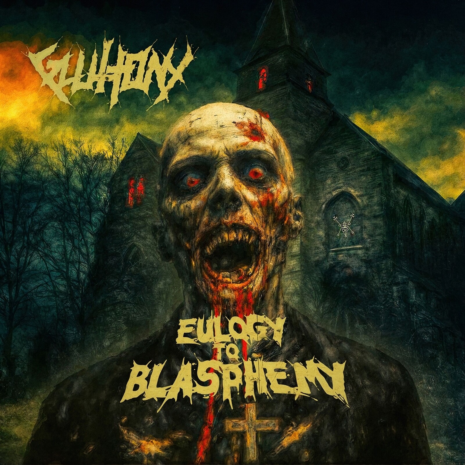 Gluttony - Eulogy To Blasphemy, CD