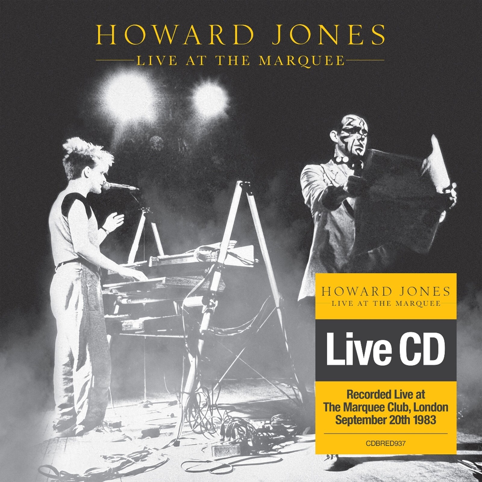 JONES, HOWARD - LIVE AT THE MARQUEE, CD