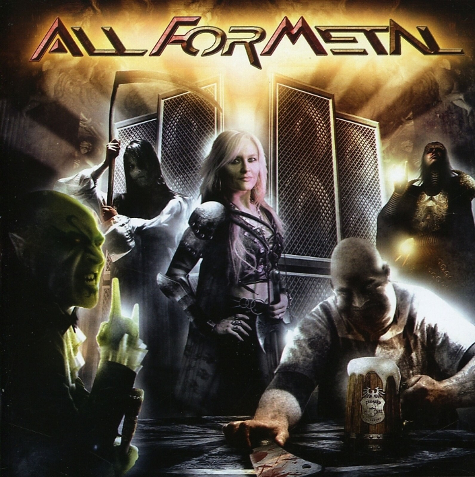 V/A - ALL FOR METAL, CD