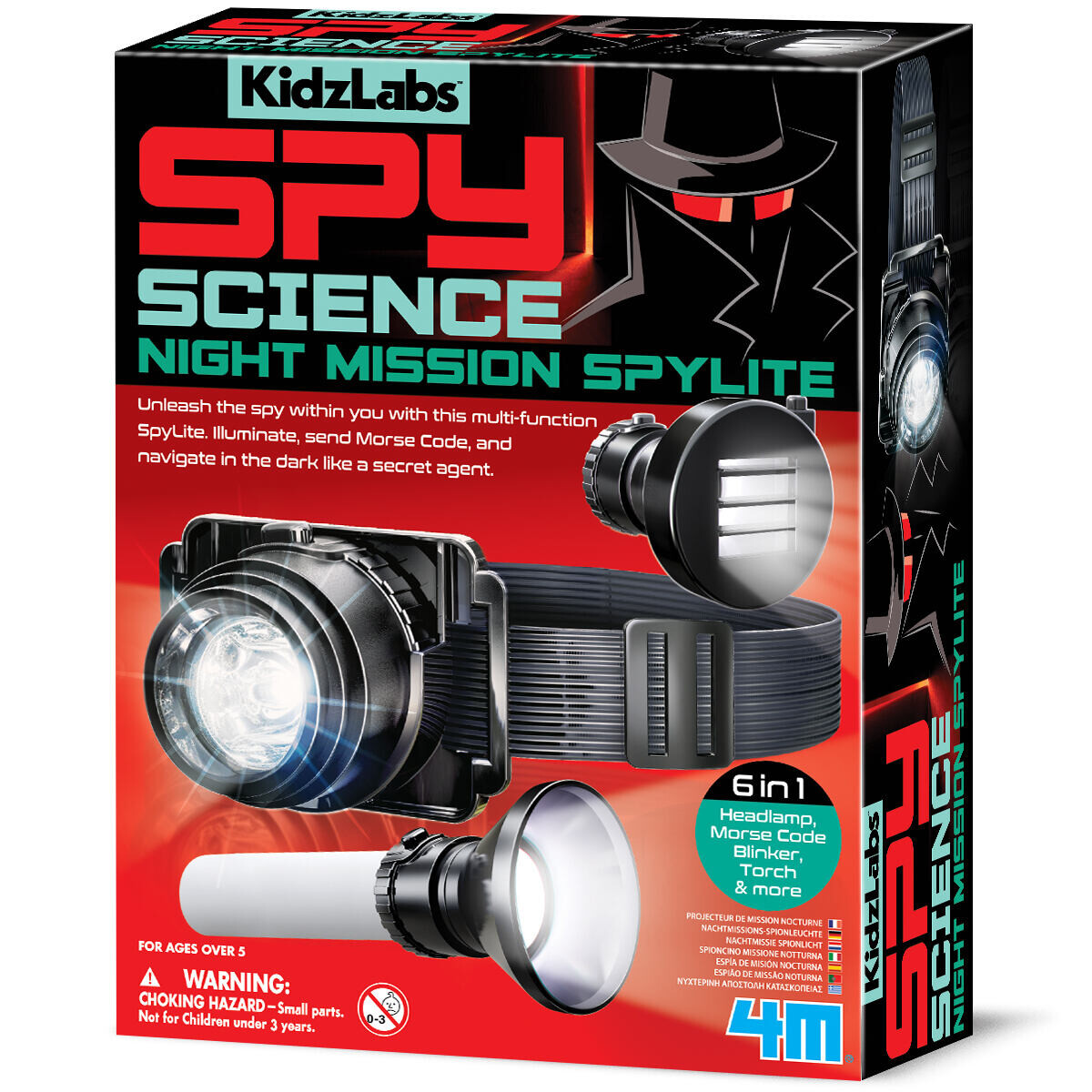4M KidzLabs Spy Nočná misia
