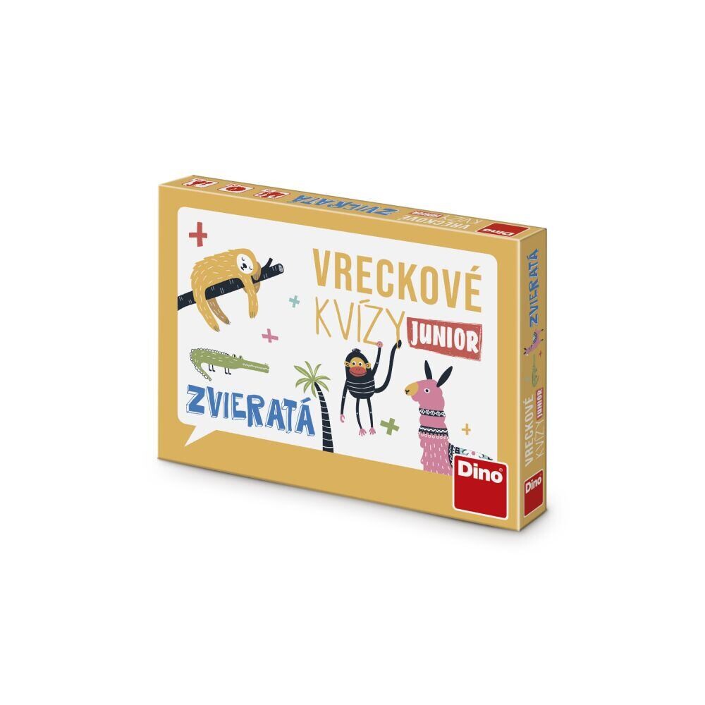 Dino Vreckové kvízy Junior – Zvieratá Cestovná hra