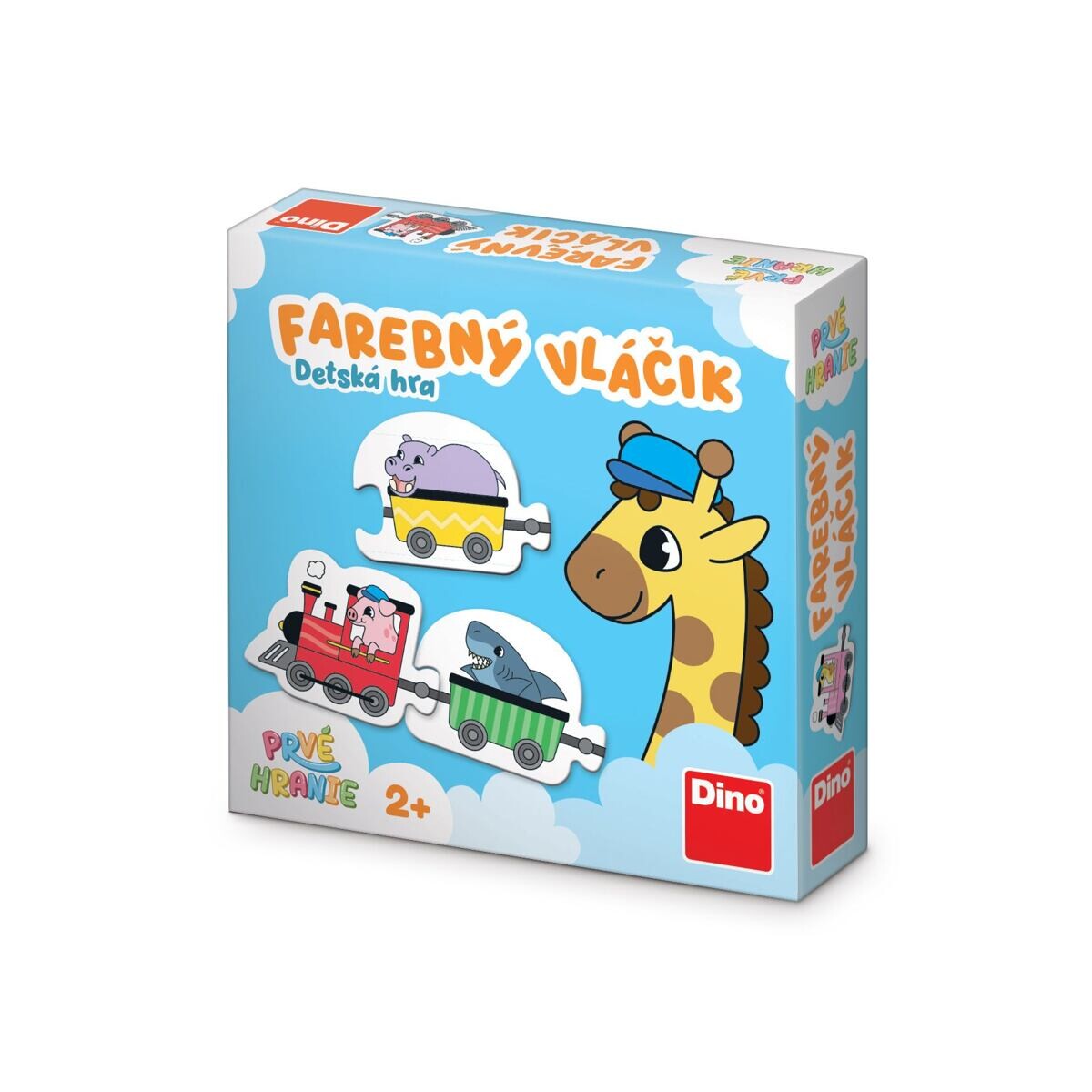 Dino Prvé hranie: Farebný vláčik Náučná hra