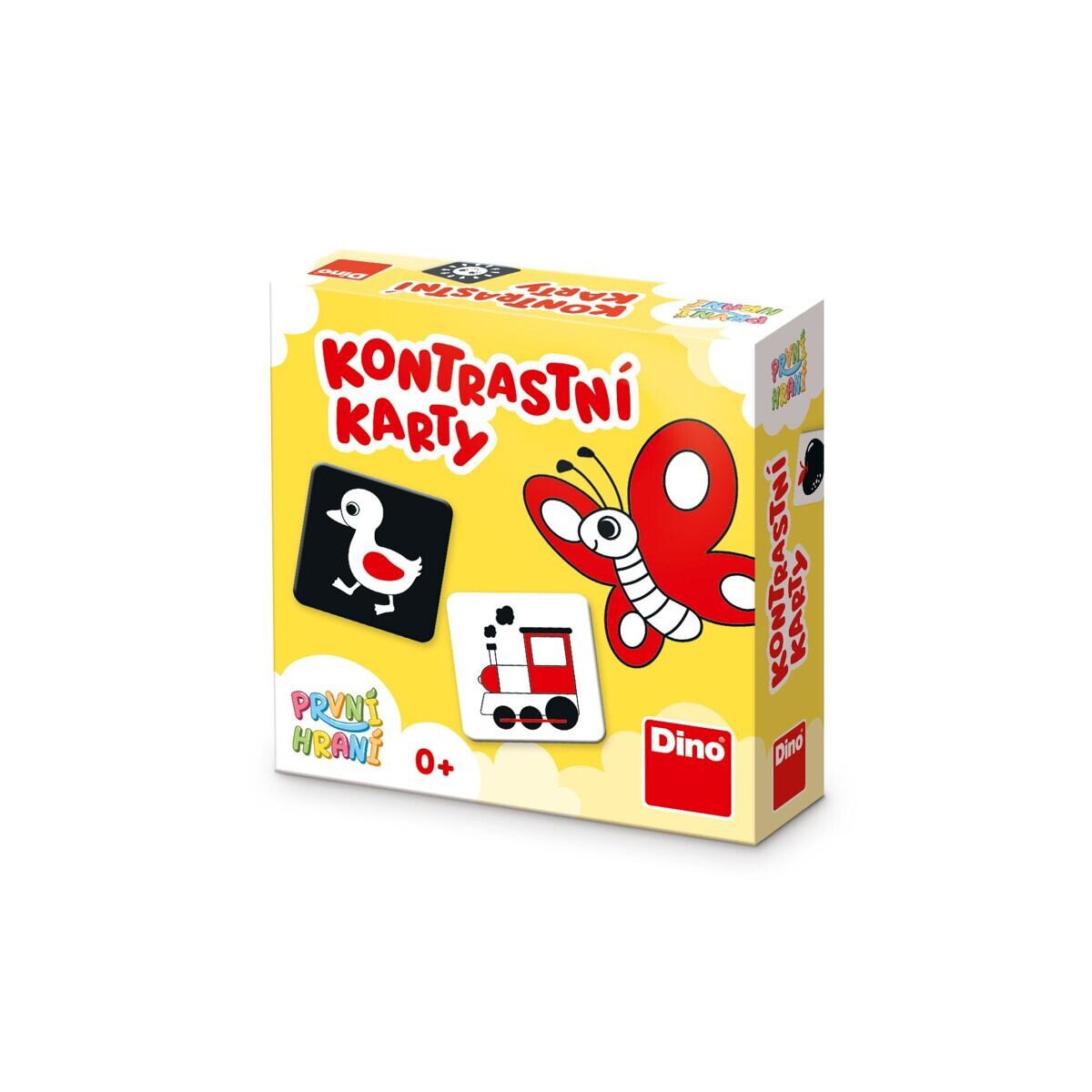 Dino Prvé hranie: Kontrastné karty Náučná hra
