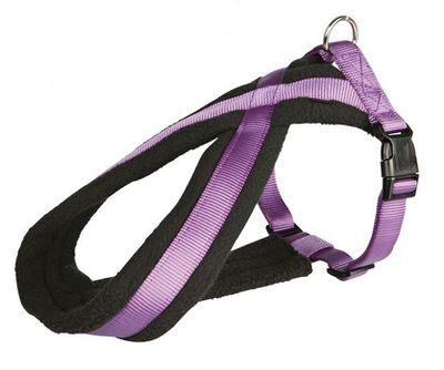 Trixie Postroj Premium Podšitý Fialový - M/L