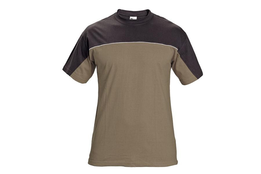 STANMORE tričko tm. hnedá XXXL