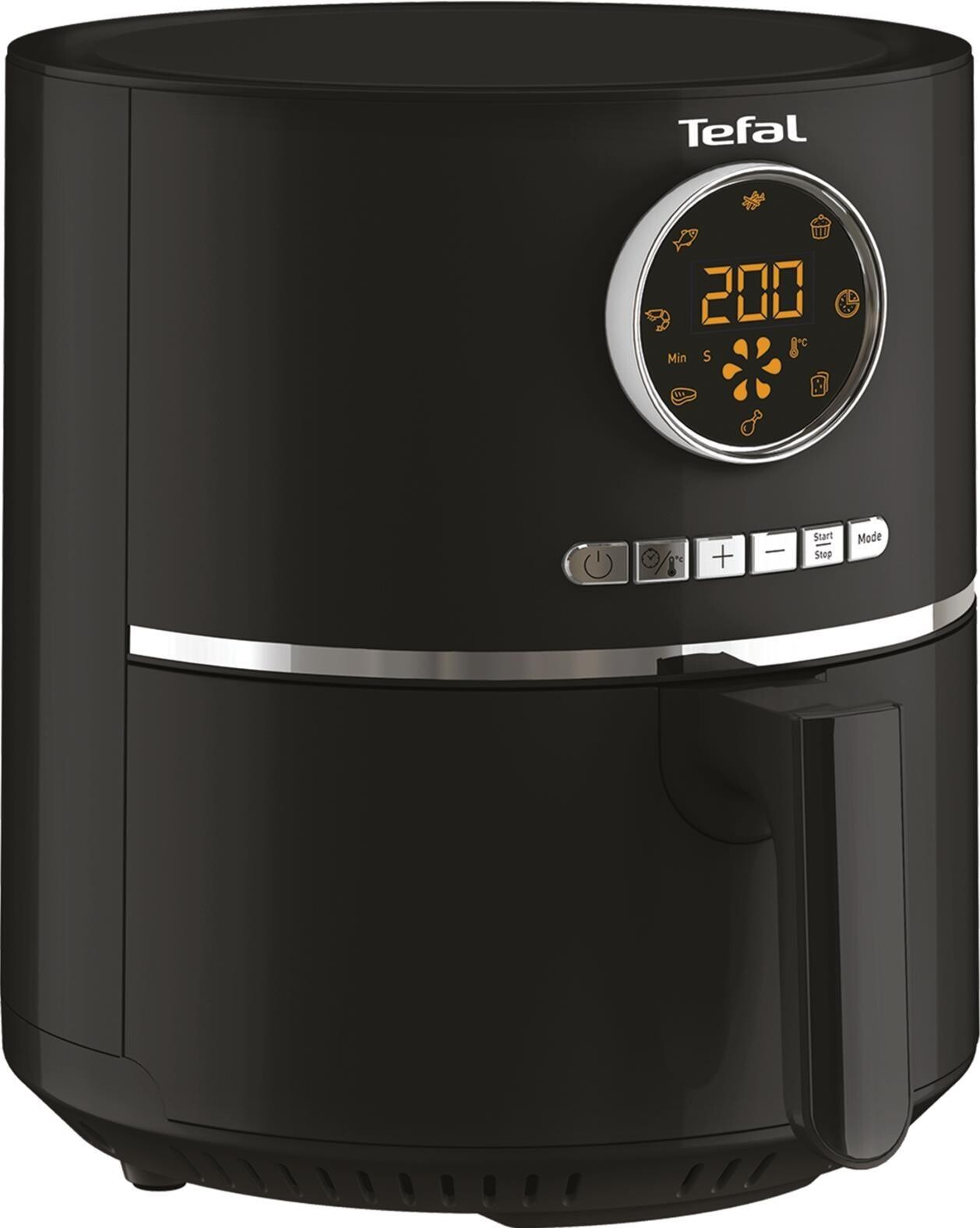 Tefal Ultra Fry EY1118 teplovzdušná fritéza, 4.2 l, od 80 do 200 ° C, čierna