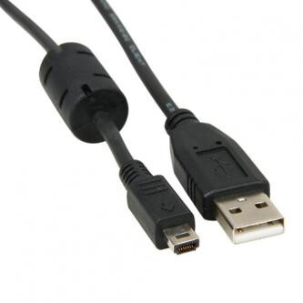 USB kábel (2.0), USB A samec - 14-pin samec, 26718, 1.8m, čierny, FUJI, DOPRODEJ