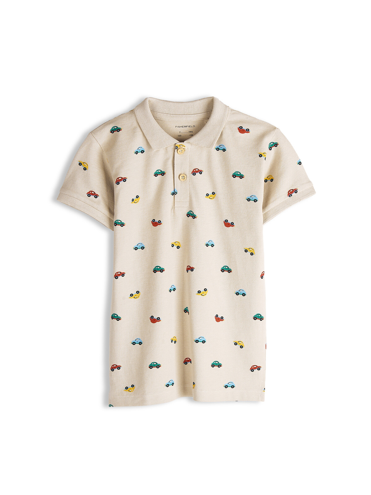 GATE Bavlnené polo tričko s printom