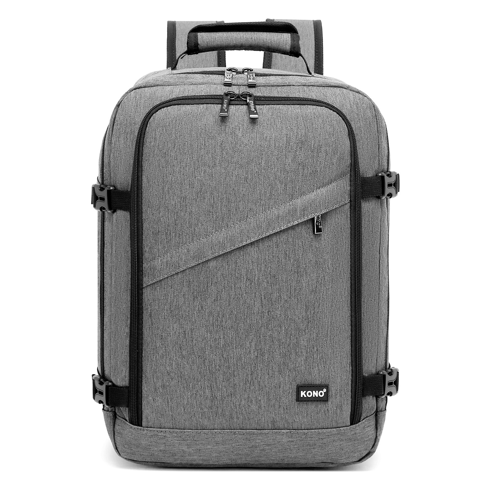 Kabínový batoh Kono 24L - sivý - 30x20x40 cm