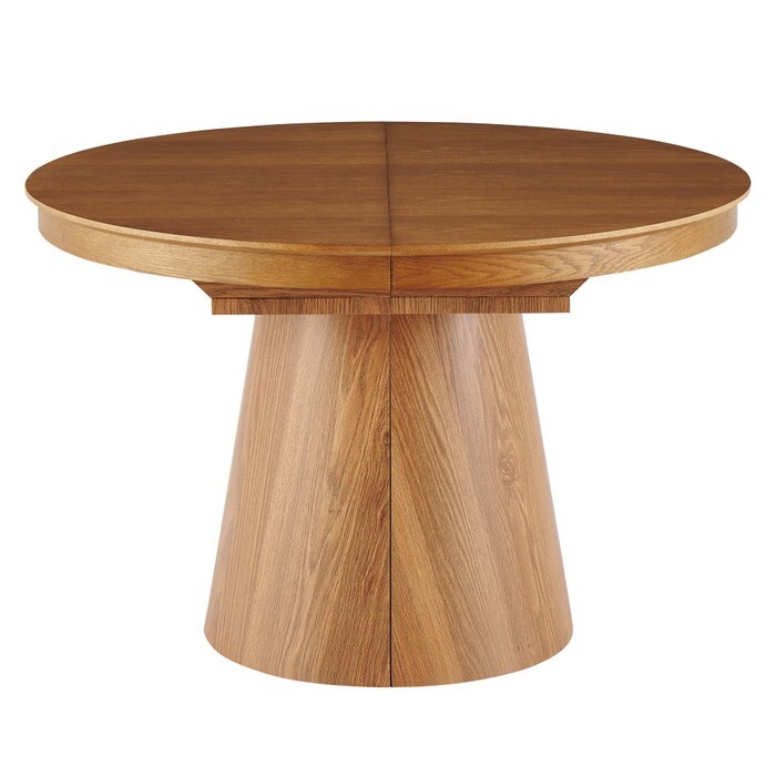 KONDELA Majro 130/170/210 rozkladací jedálenský stôl dub