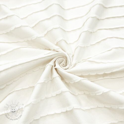 Úplet RUFFLES white