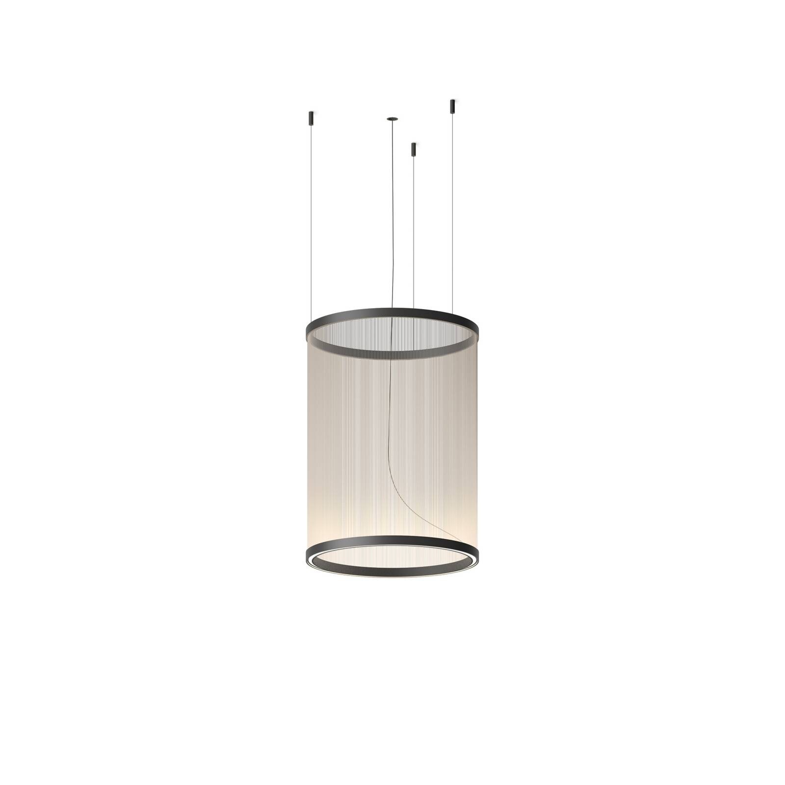 Vibia LED závesné svietidlo ARRAY béžová 73 x 55 cm valec 927 stmievateľné