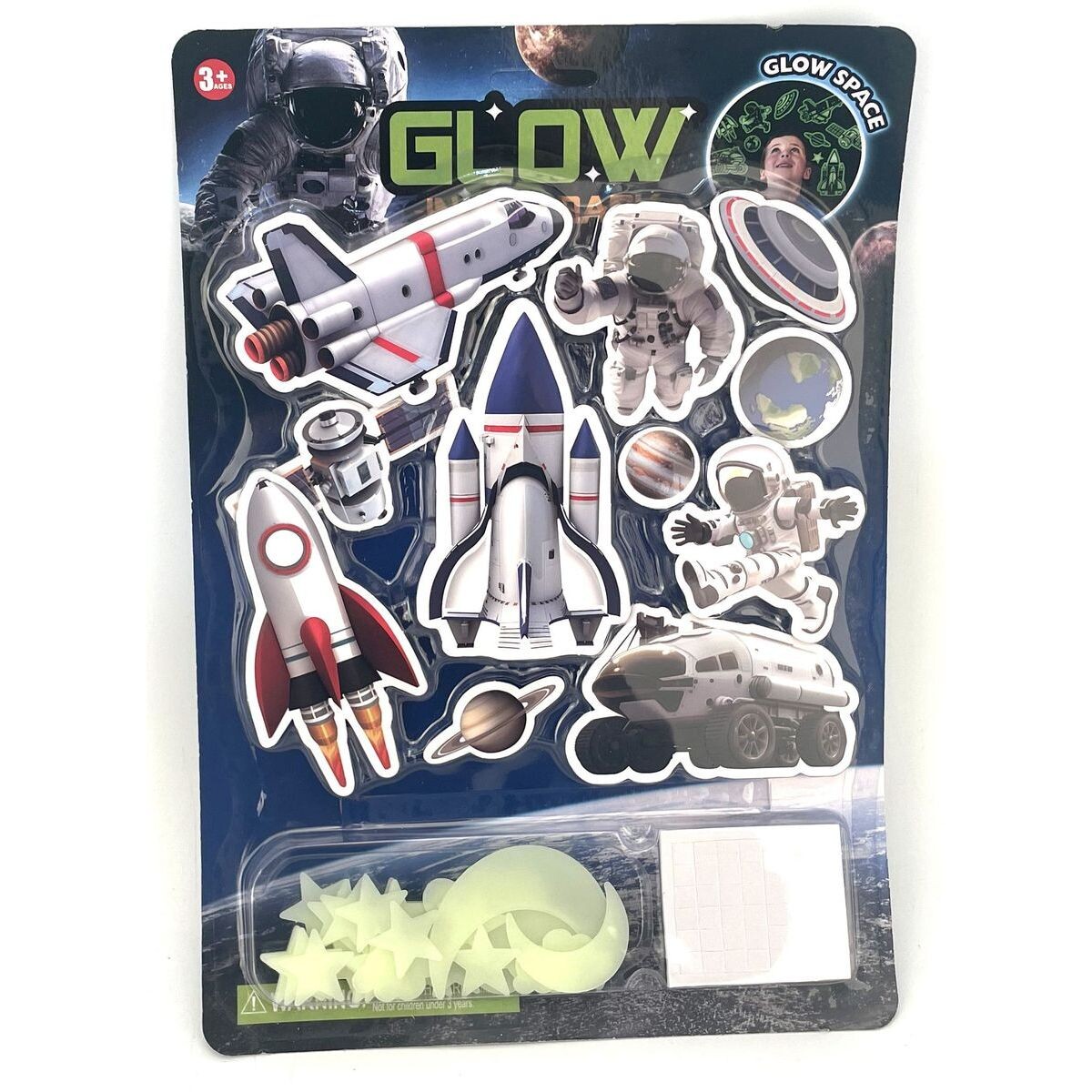 Vesmír doplnky svietiace v tme