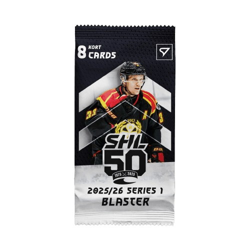 Sportzoo 2025-2026 Svenska hockeyligan SHL 1. séria Blaster balíček - hokejové karty