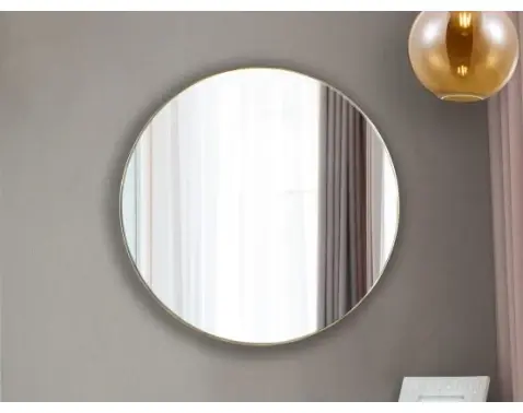 Nástenné zrkadlo Esra 50 cm, zlaté%