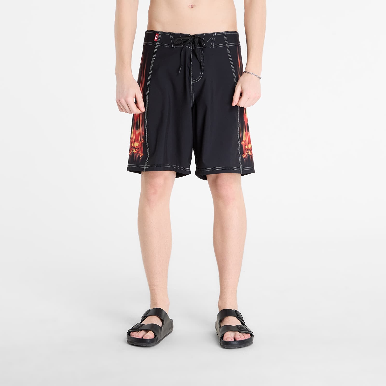 Plavky Oakley Heritage Flame Boardshort Pitch Black 30