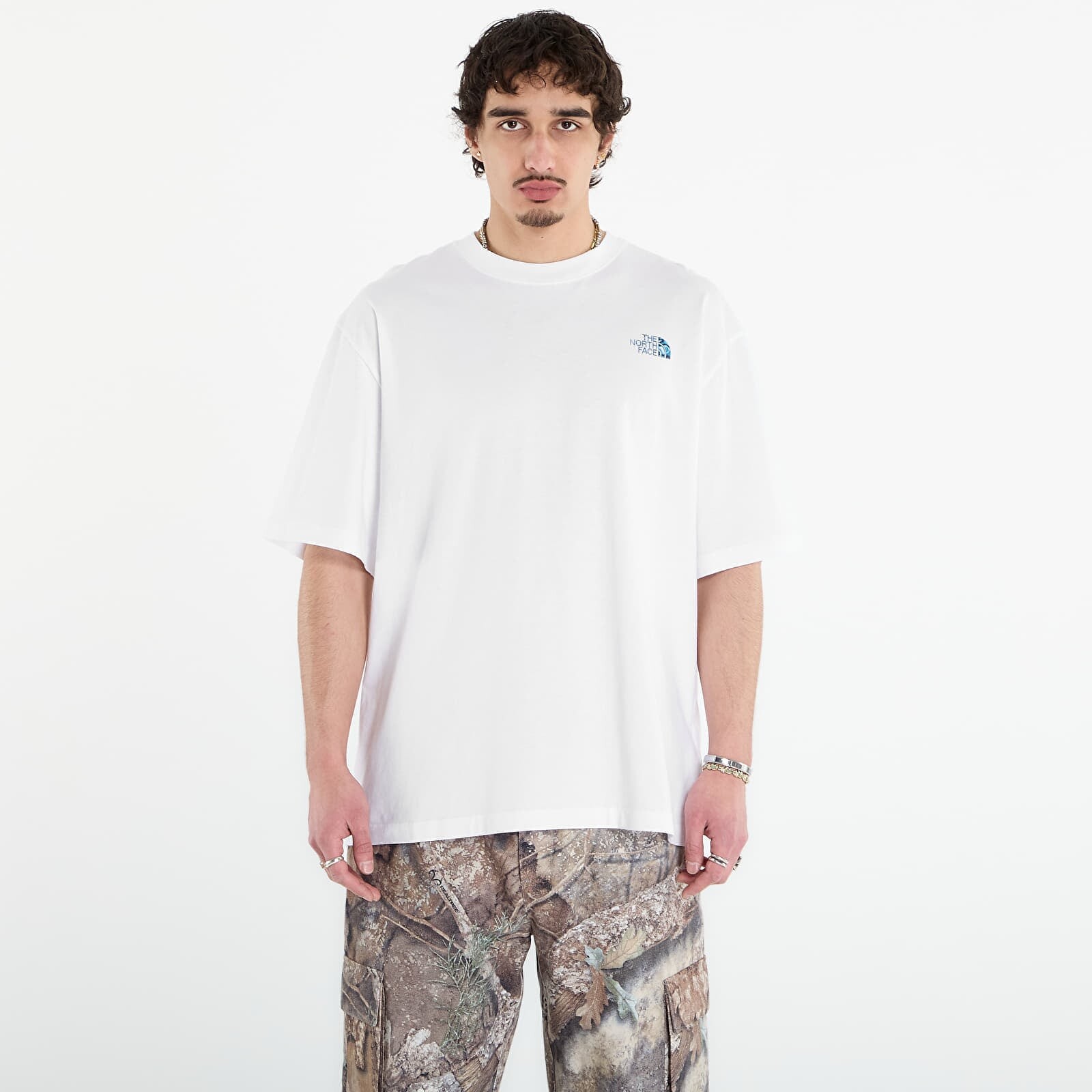 Tričko The North Face Liquid Box Nse Oversize Short Sleeve Tee-Graphic TNF White XL