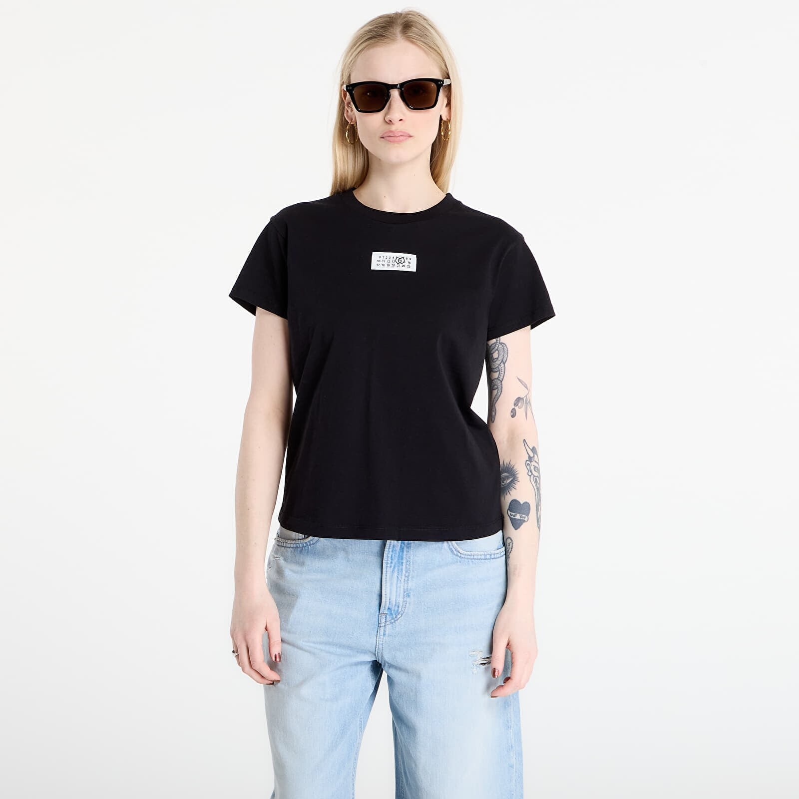 Tričko MM6 T-Shirt Black S
